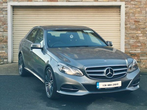 Mercedes-Benz E-Class Saloon, Diesel Hybrid, 2013, Silver