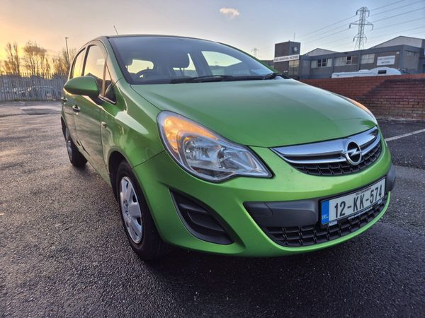 Opel Corsa Hatchback, Petrol, 2012, Green