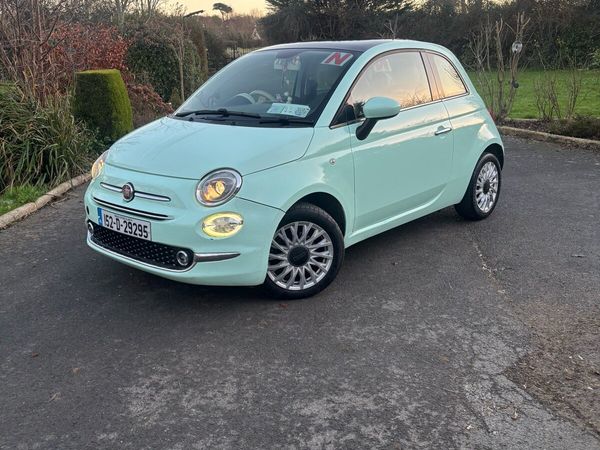 Fiat 500 Hatchback, Petrol, 2015, Green