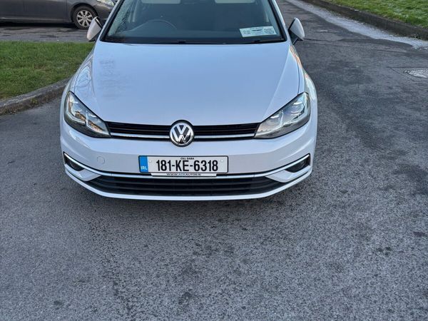 Volkswagen Golf Hatchback, Petrol, 2018, White