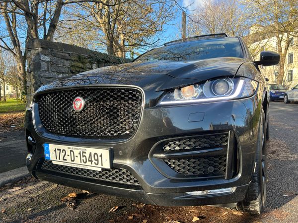 Jaguar F-Pace Estate/Jeep, Diesel, 2017, Black