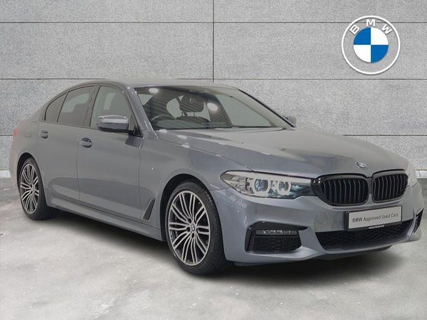 BMW 5-Series Saloon, Diesel, 2020, Blue