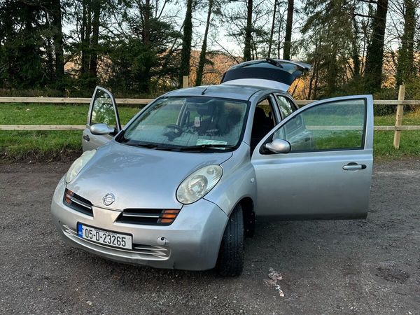 Nissan Micra Hatchback, Petrol, 2005, Silver