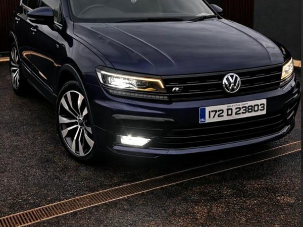 Volkswagen Tiguan SUV, Diesel, 2017, Blue