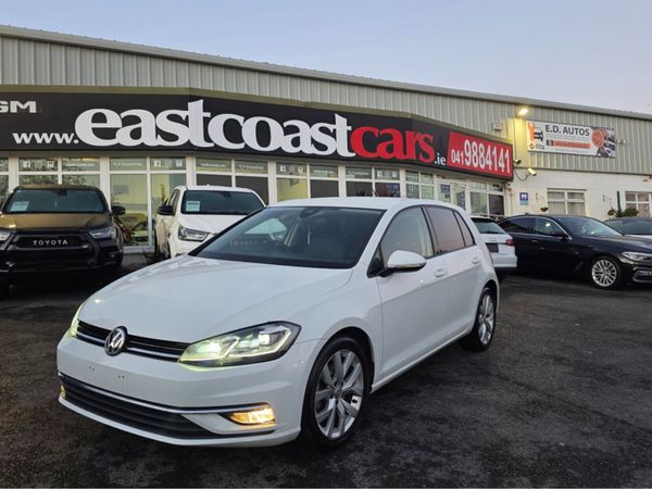 Volkswagen Golf Hatchback, Petrol, 2017, White