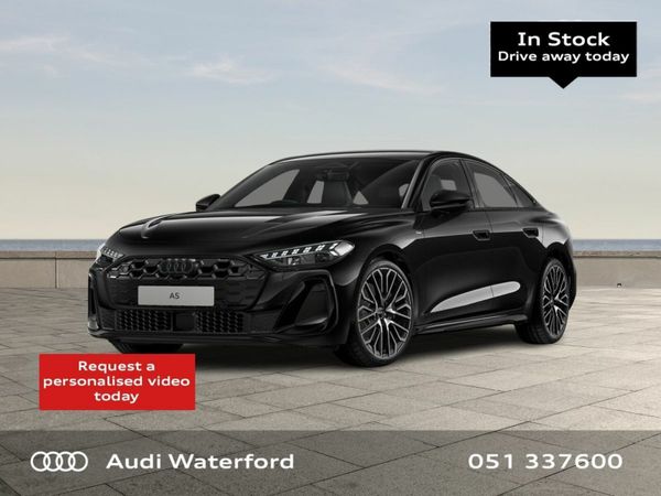 Audi A5 Saloon, Diesel, 2026, Black