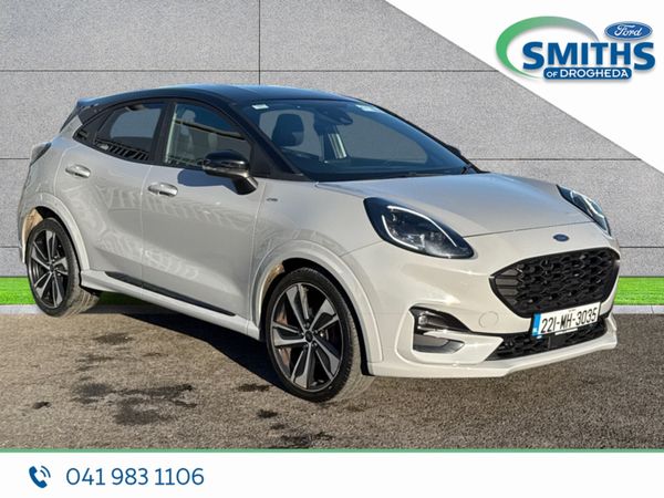 Ford Puma MPV, Petrol Hybrid, 2022, Grey