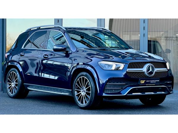 Mercedes-Benz GLE Estate, Diesel Plug-in Hybrid, 2022, Blue