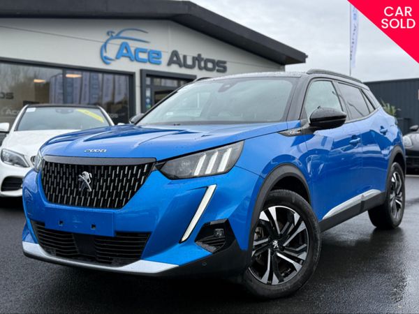 Peugeot 2008 SUV, Petrol, 2020, Blue