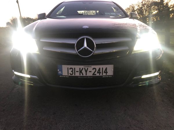 Mercedes-Benz C-Class Coupe, Diesel, 2013, Black
