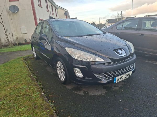 Peugeot 308 Hatchback, Petrol, 2010, Black