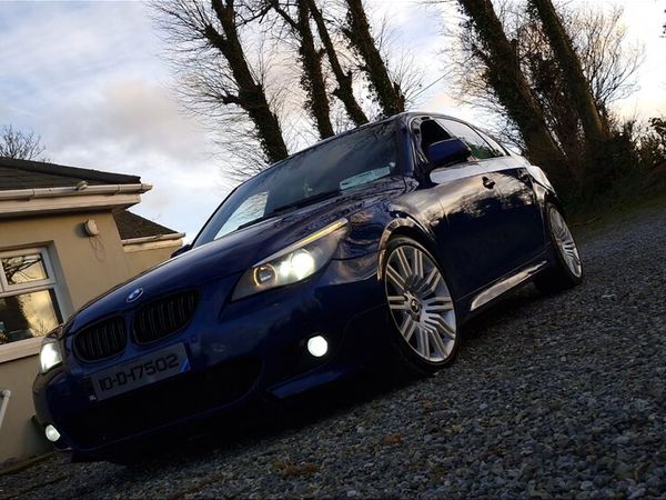 BMW 5-Series Saloon, Diesel, 2010, Blue