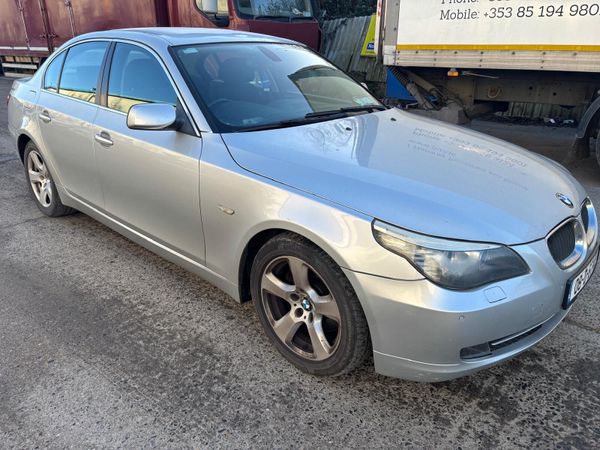 BMW 5-Series Saloon, Diesel, 2008, Silver
