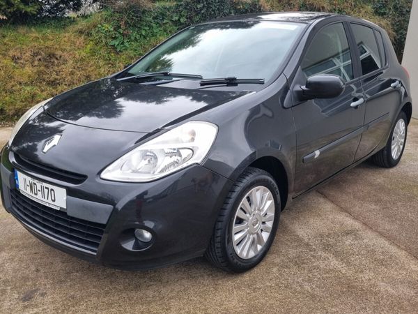 Renault Clio Hatchback, Ethanol Petrol, 2011, Black