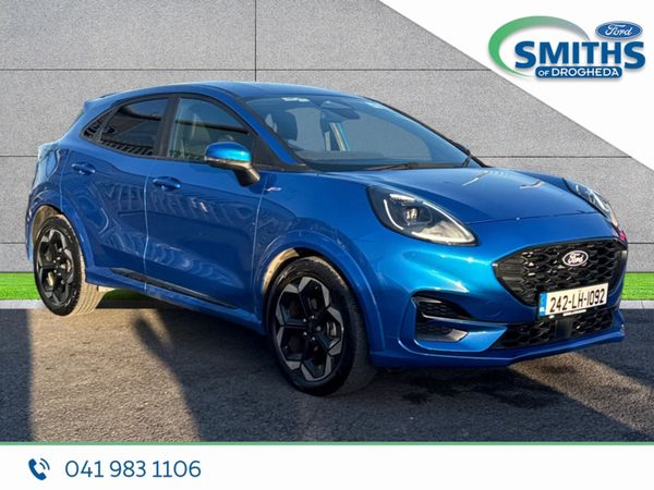 Ford Puma MPV, Petrol Hybrid, 2024, Blue