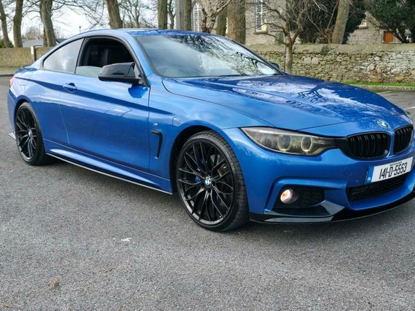 BMW 4-Series Coupe, Diesel, 2014, Blue