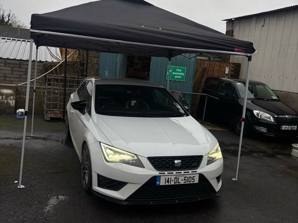 SEAT Leon Hatchback, Petrol, 2014, White