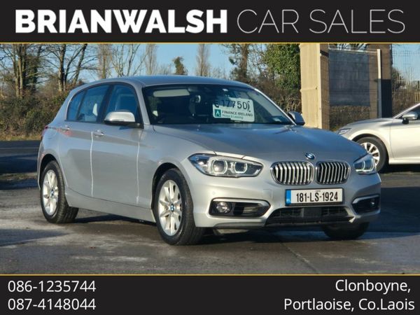 BMW 1-Series Hatchback, Petrol, 2018, Silver