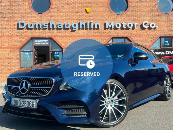 Mercedes-Benz E-Class Coupe, Diesel, 2020, Blue