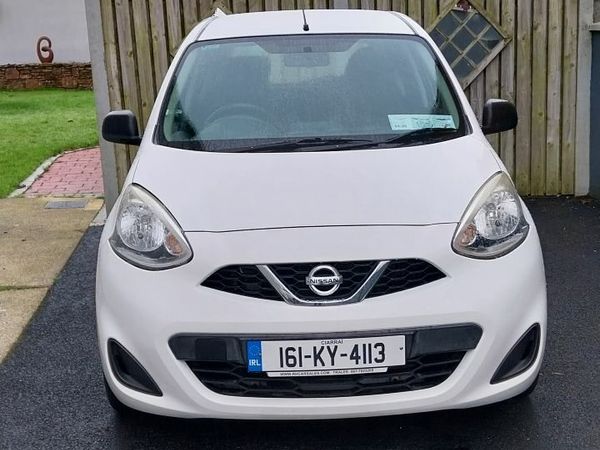 Nissan Micra Hatchback, Petrol, 2016, White