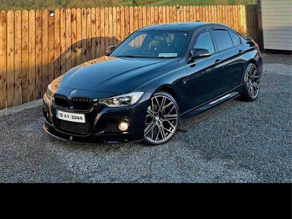 BMW 3-Series Saloon, Diesel, 2015, Black