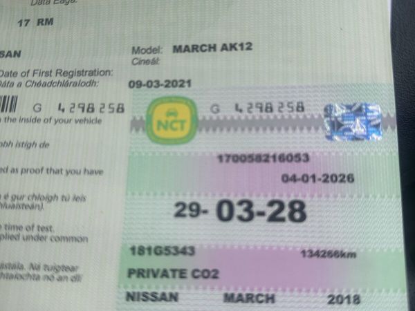 Nissan March Hatchback, Petrol, 2018, Silver