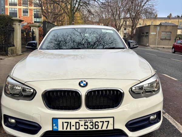 BMW 1-Series Hatchback, Petrol, 2017, White