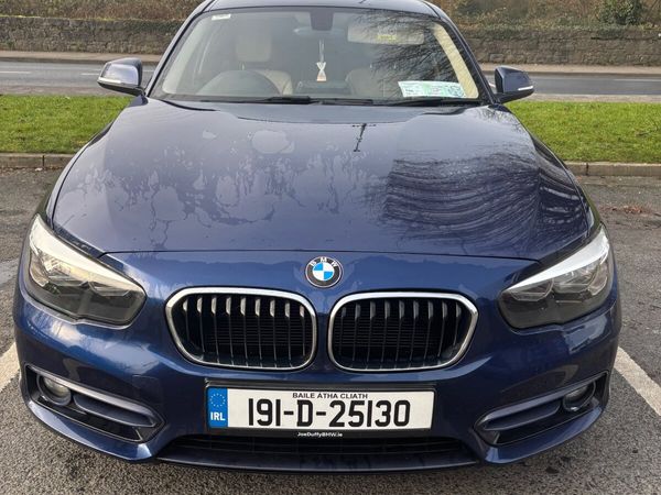 BMW 1-Series Hatchback, Petrol, 2019, Blue