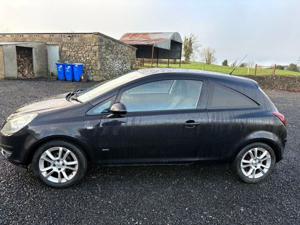Vauxhall Corsa Hatchback, Petrol, 2009, Black
