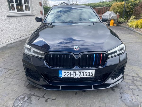 BMW 5-Series Saloon, Diesel, 2022, Black