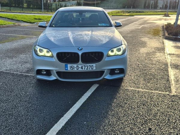 BMW 5-Series Saloon, Diesel, 2015, Silver