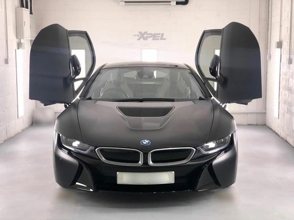 BMW i8 Coupe, Petrol Plug-in Hybrid, 2017, Black