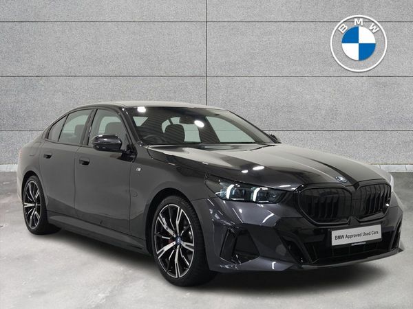 BMW 5-Series Saloon, Petrol Plug-in Hybrid, 2024, Grey