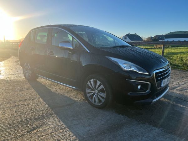 Peugeot 3008 SUV, Diesel, 2014, Black