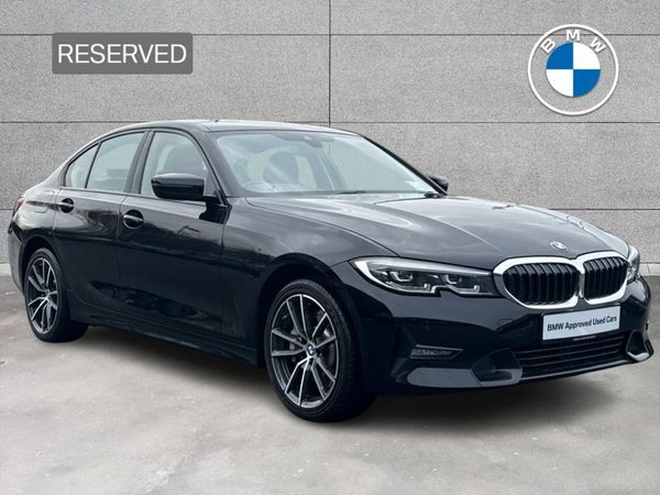 BMW 3-Series Saloon, Petrol Plug-in Hybrid, 2021, Black