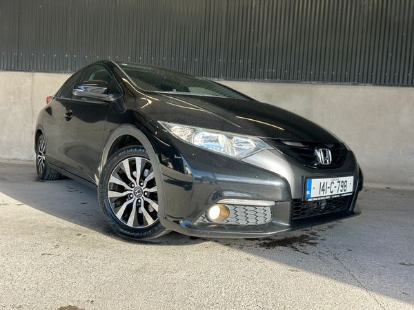 Honda Civic Hatchback, Diesel, 2014, Black