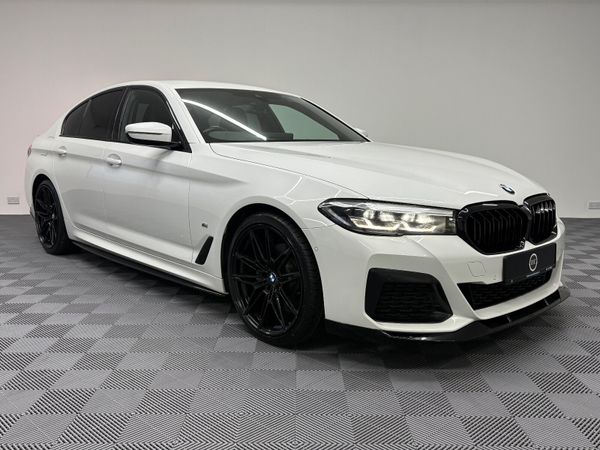 BMW 5-Series Saloon, Diesel, 2021, White