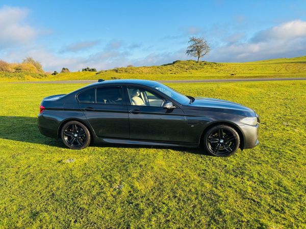 BMW 5-Series Saloon, Diesel, 2014, Grey