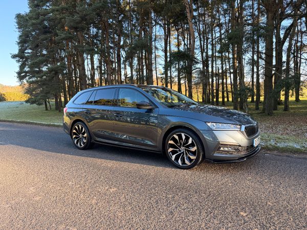 Skoda Octavia Estate, Petrol, 2021, Grey