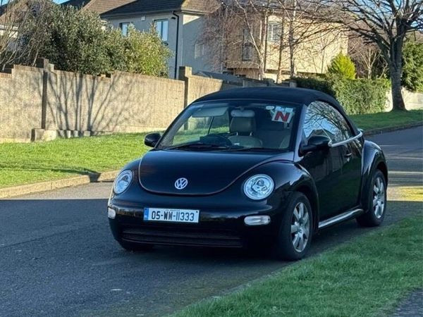 Volkswagen Beetle Convertible, Diesel, 2005, Black