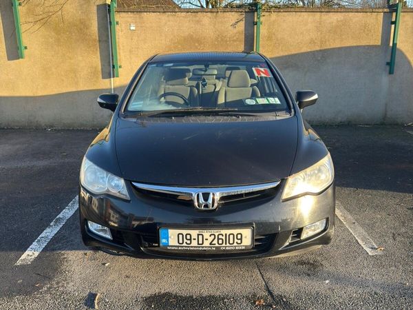 Honda Civic Saloon, Petrol Hybrid, 2009, Black