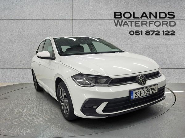 Volkswagen Polo Hatchback, Petrol, 2023, White
