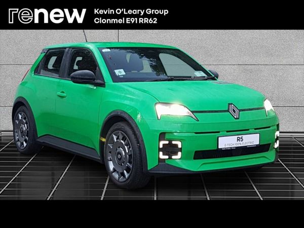 Renault 5 E-Tech Hatchback, Electric, 2026, Green