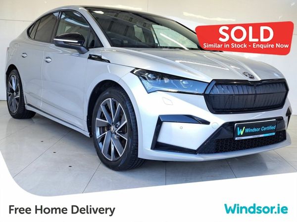 Skoda Enyaq Coupe, Electric, 2024, Silver