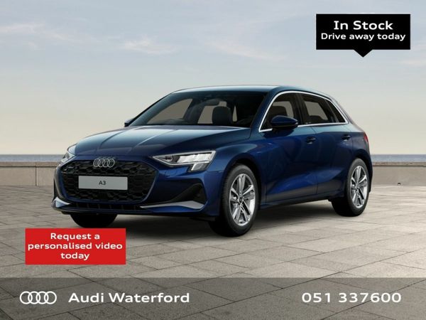 Audi A3 Hatchback, Petrol, 2026, Blue