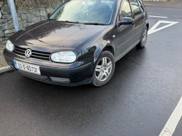 Volkswagen Golf Hatchback, Petrol, 2003, Black