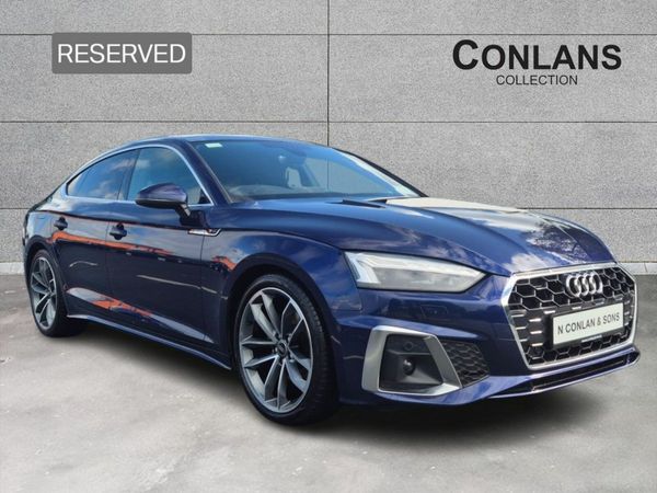 Audi A5 Hatchback, Diesel, 2022, Blue