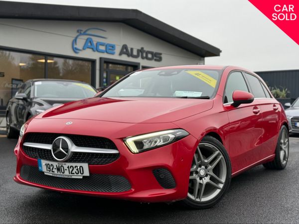Mercedes-Benz A-Class Hatchback, Diesel, 2019, Red