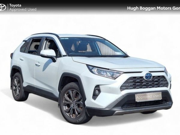 Toyota RAV4 SUV, Petrol Hybrid, 2022, White