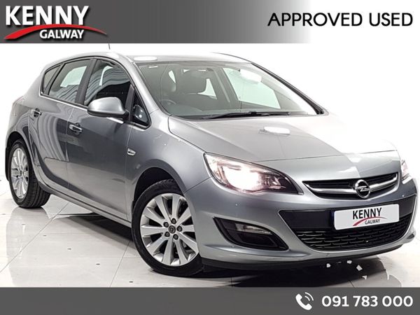 Vauxhall Astra Hatchback, Petrol, 2014, Silver